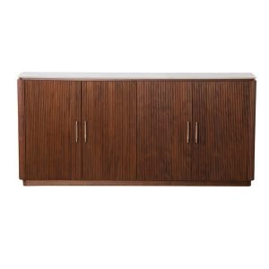Urban Chique Dressoir Keramisch Marmer / Walnootfineer