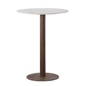 Ronde Bistro Keukentafel Keramisch Marmer