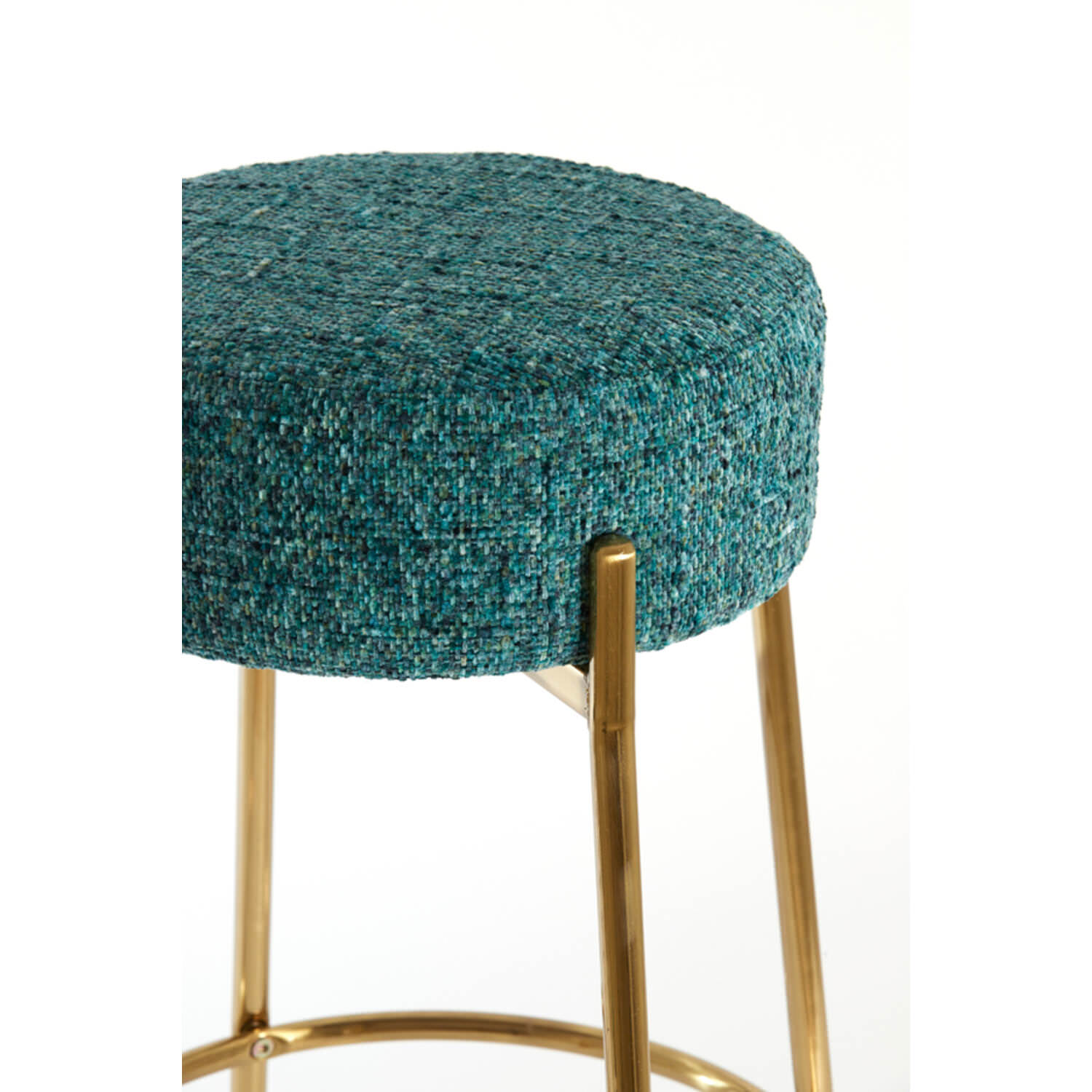 Barkruk LOKVA emerald-groen+goud 4 Barkruk LOKVA emerald-groen+goud - Afbeelding 4