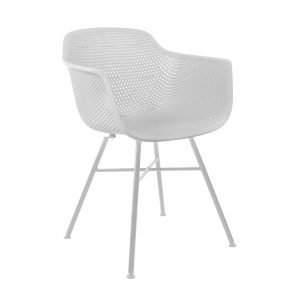 Kick tuinstoel Indy - Wit frame