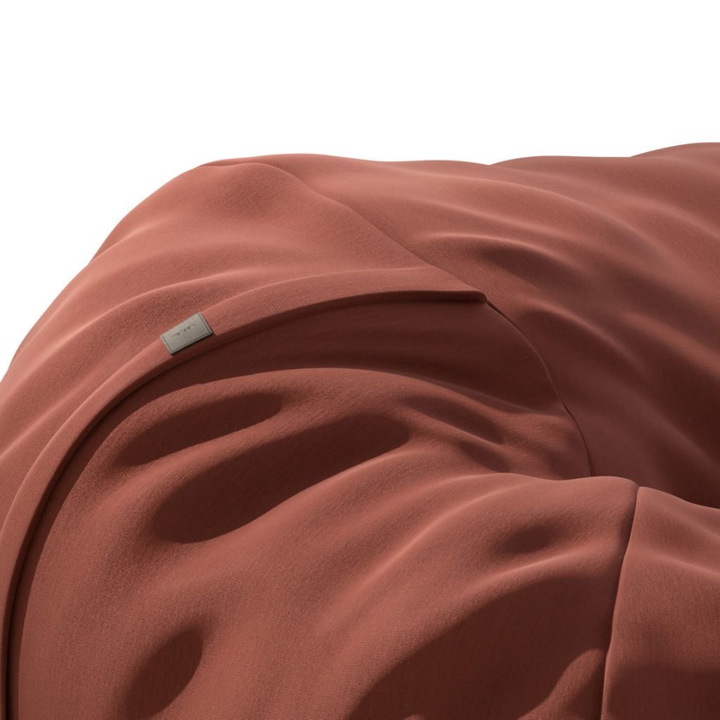 Vetsak zitzak: maten, stoffen en comfort uitgelegd 4 vetsak beanbag m terrain saffron 03